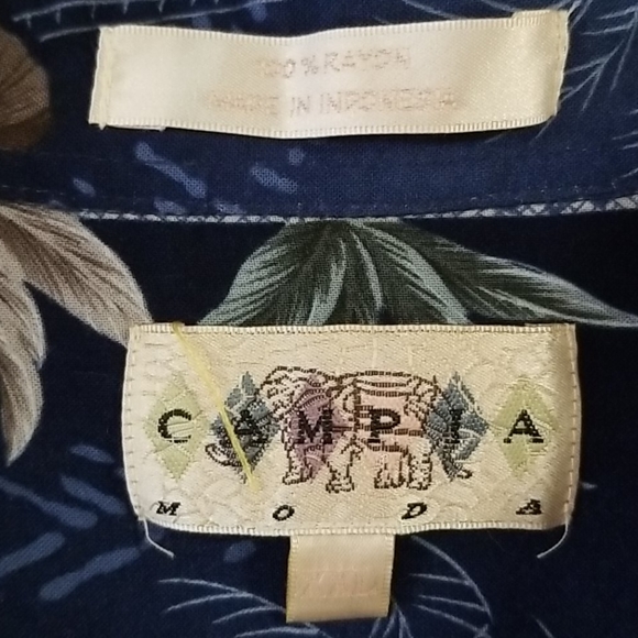 Campia Moda Hawaiian XXL short sleeve button up - Picture 4 of 6